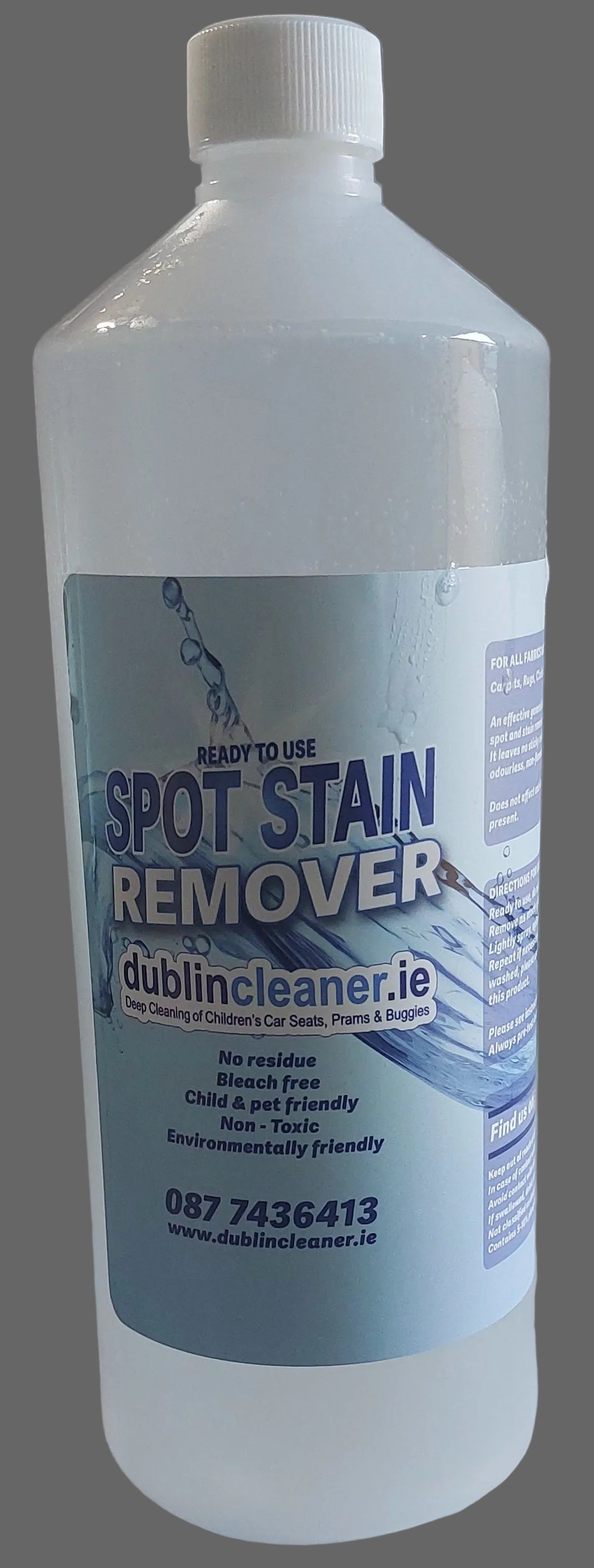 1ltr Spot Stain Remover ONLY