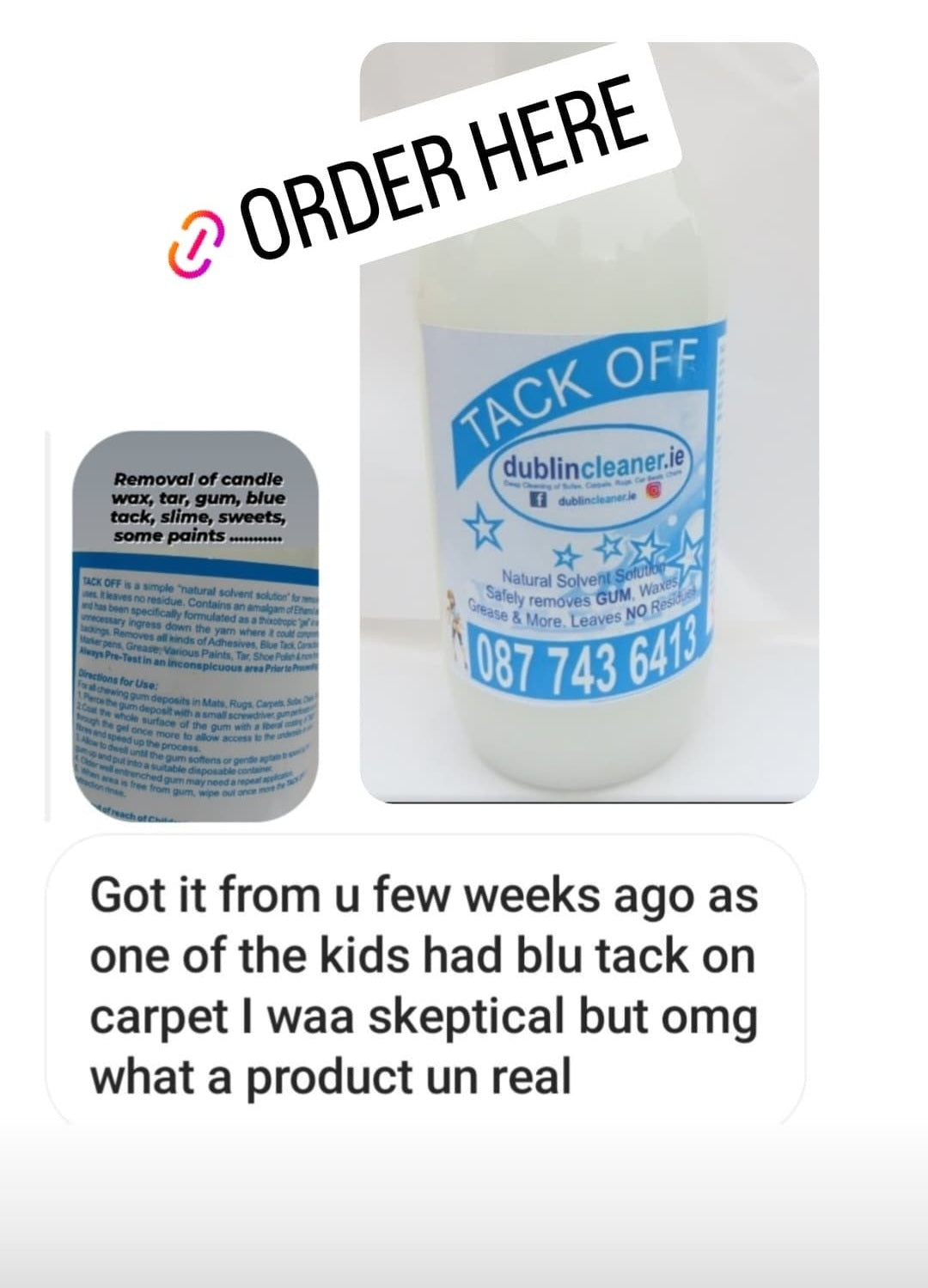 Tack off Only
