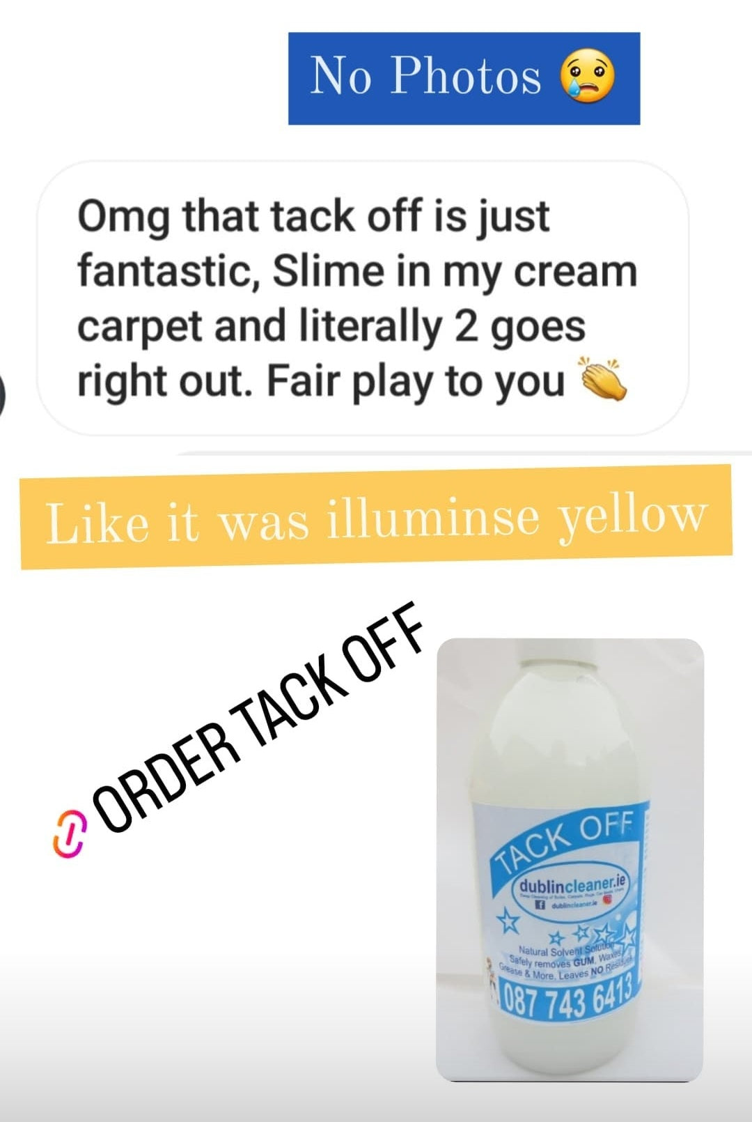 Tack off Only