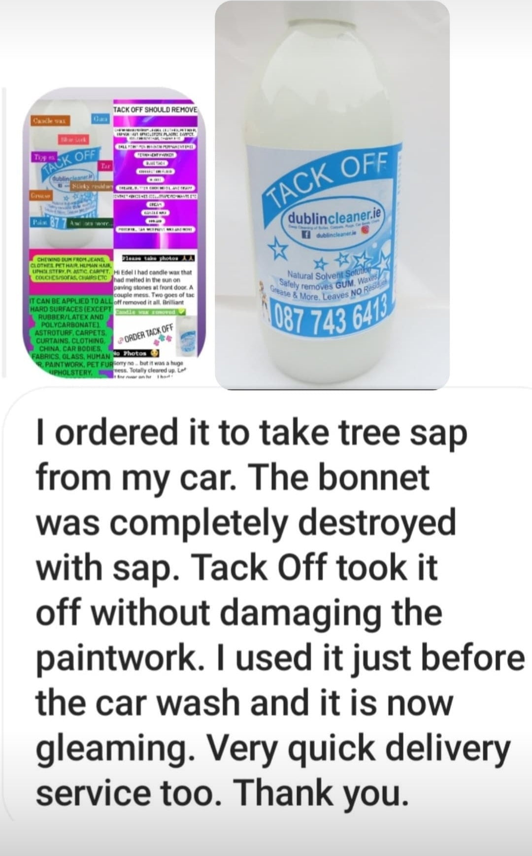 Tack off Only
